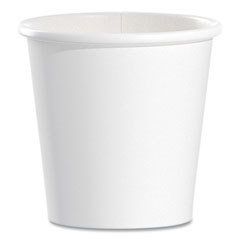Polycoated Hot Paper Cups, 4 oz, White